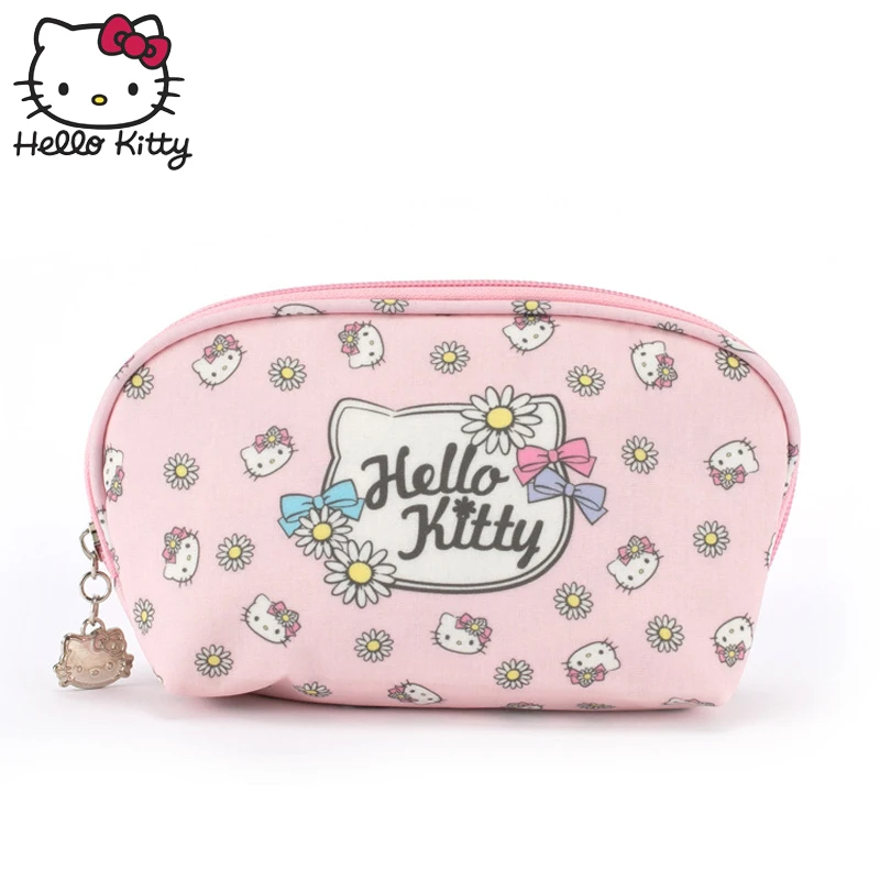 

Hello Kitty Cute Cartoon hellokitty Purse Women Handbag Travel Girls Convenient Wrist Bag Make Up Card Holder Plush Backpack