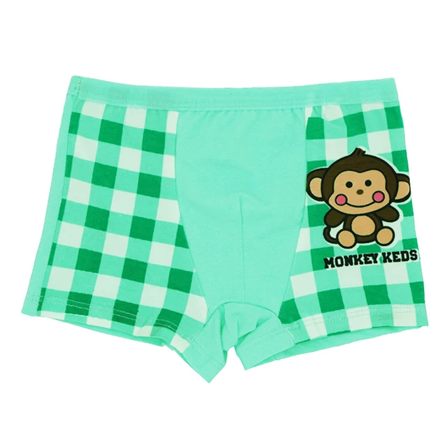 1 16Year Baby Boys Girls Boxer Shorts Cartoon Monkey Boy Girl Underwear