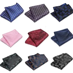 Mouchoir à pois solides pour hommes 