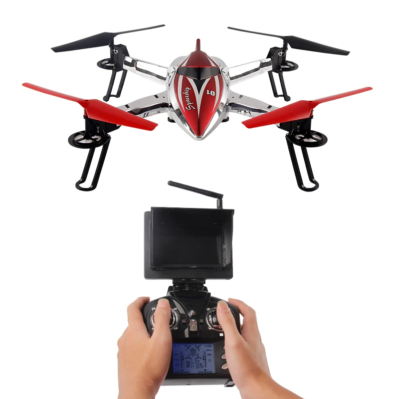 

Wltoys Q212G FPV Quadcopter 720P Cam 2.4G 6Axis RC Drone N50 3025 Motor 3D Hovering CF Mode Altitude Hold One Key Return LED RTF
