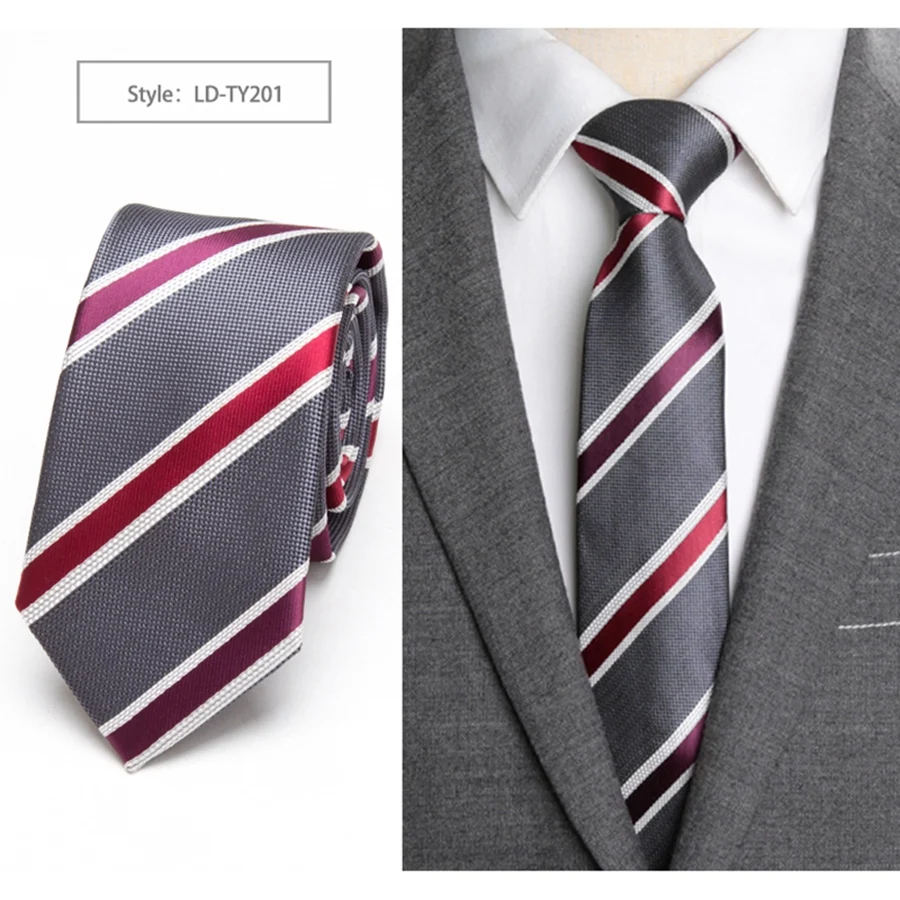 Новинка, мужской галстук, высокое качество, английский стиль, в полоску, жаккардовый, тканый, мужской модный галстук, 6 см, бизнес стиль, свадебные галстуки, мужской галстук