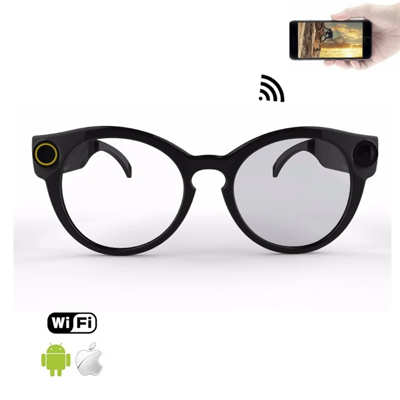 Smart Glasses WiFi Camera for wireless Sport Full HD 1080P Mini