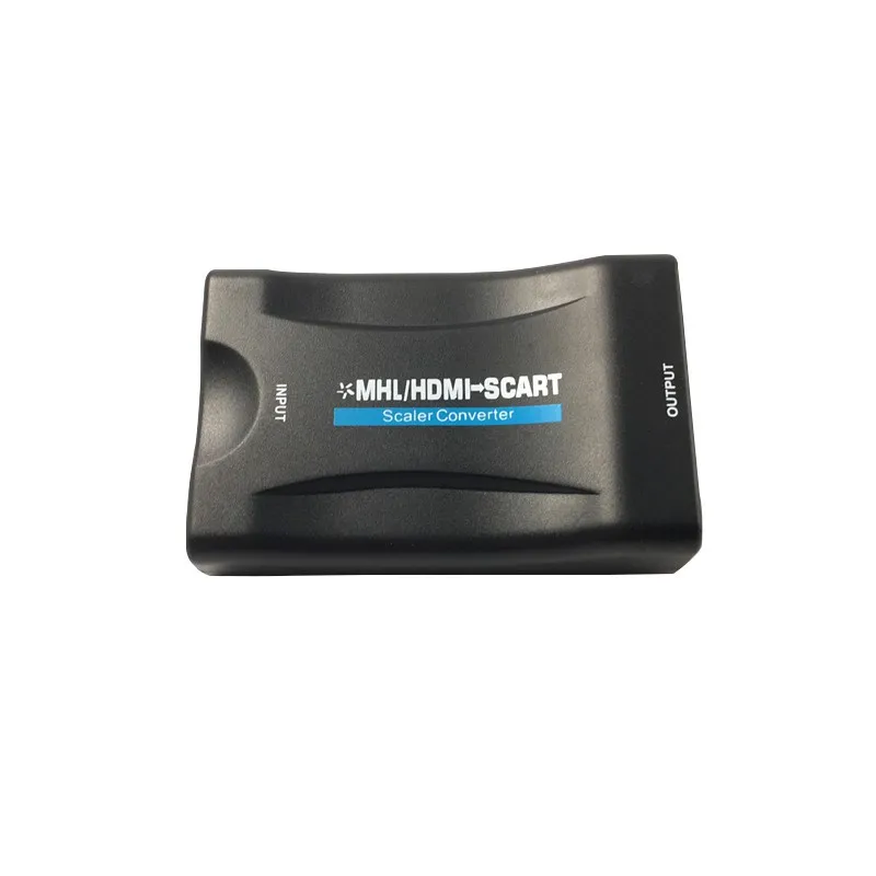Китайский поставщик 1080 P Переходник HDMI-scart видео стерео аудио конвертер адаптер для Sky Box HD tv DVD STB