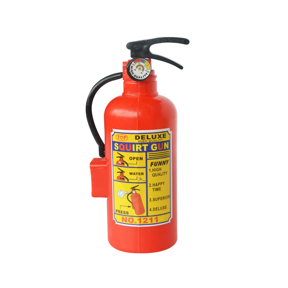 Fire Extinguisher Kids Water Spray Toy Summer Outdoor Swimming Beach