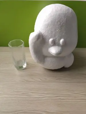 Polystyrene Styrofoam foam Animal Model Shape White  Balls  Crafts For children/kids DIY handmade materials  many styles/sizes hegh 25cm duck