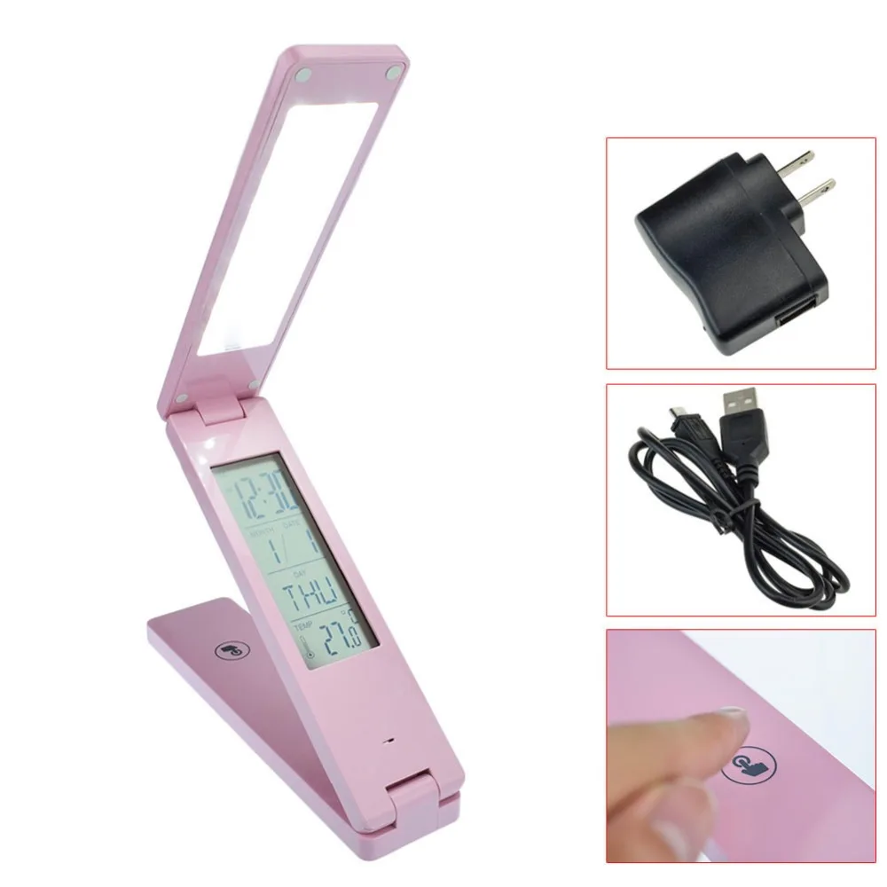 Led Desk Lamp Eye Protection Student Reading Light Foldable