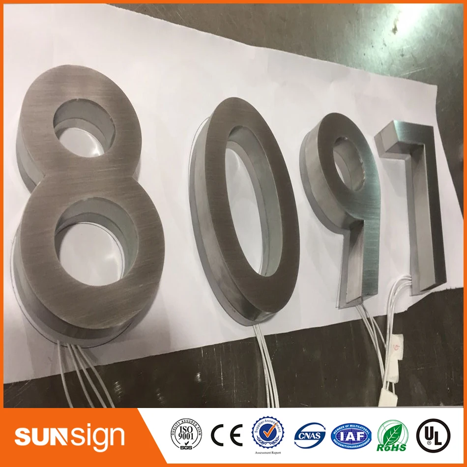 

Indoor customized advertising RGB backlit letters and signs