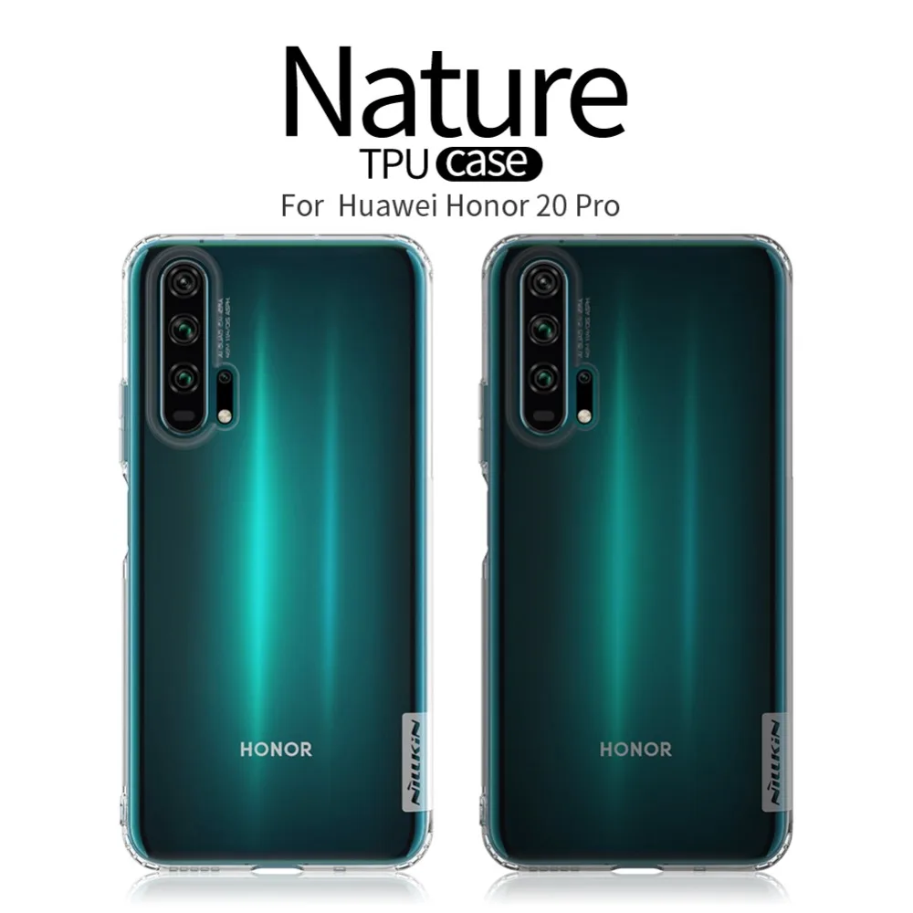 Huawei Honor 20 Pro чехол Nillkin TPU 0,6 мм ультра тонкий мягкий силиконовый чехол для телефона чехол для huawei Honor 20 Pro Nilkin