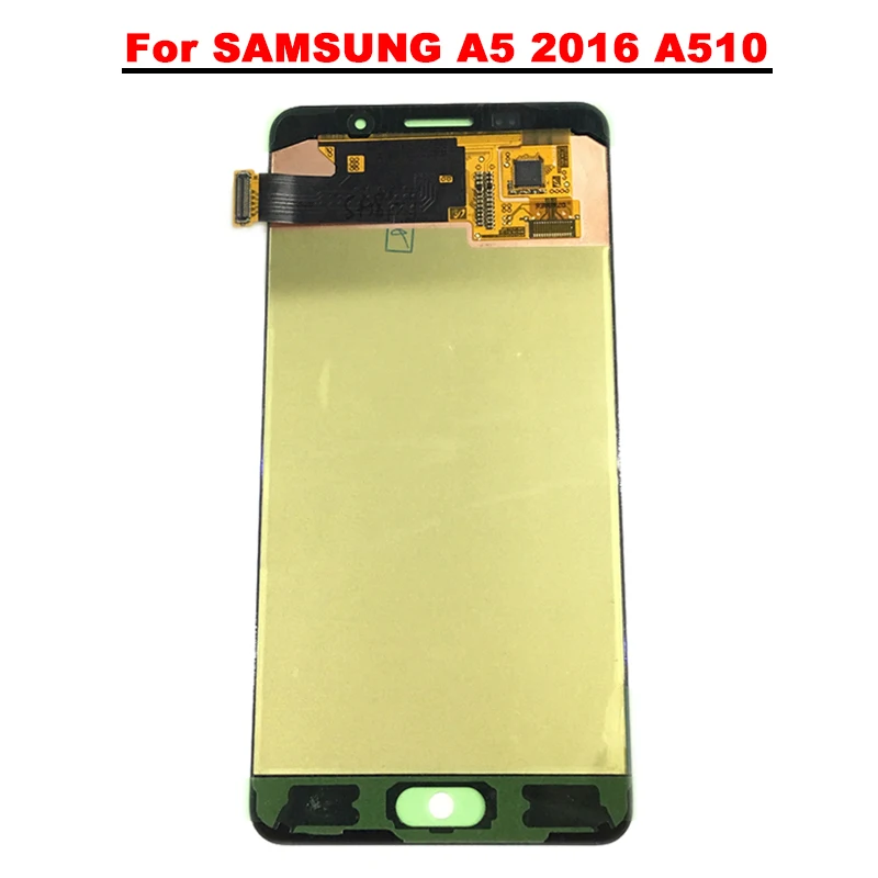 

AMOLED 5.2'' Display For SAMSUNG GALAXY A5 2016 LCD A510 A510F A510M LCD Display Touch Screen Digitizer For A5 2016 A510 LCD