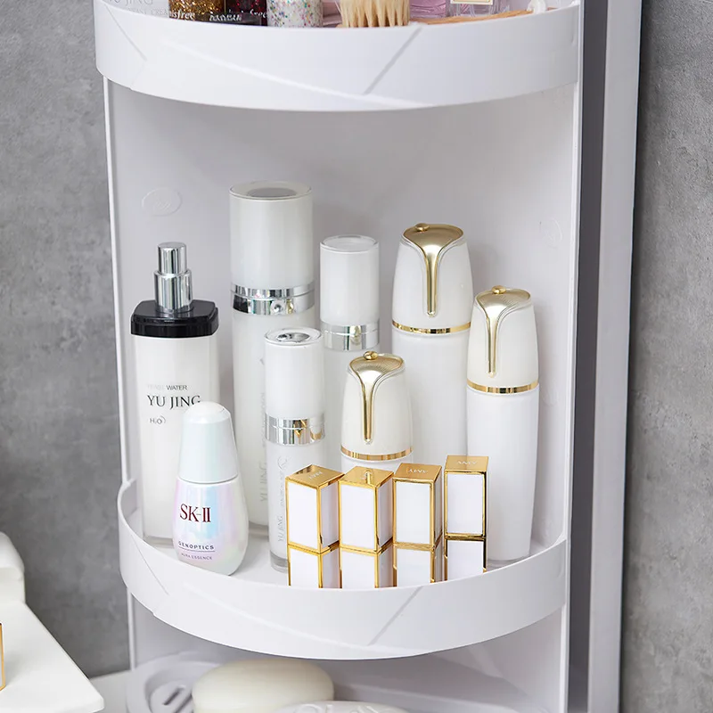Rotating Shelf Bathroom Organizer Rack Rispa