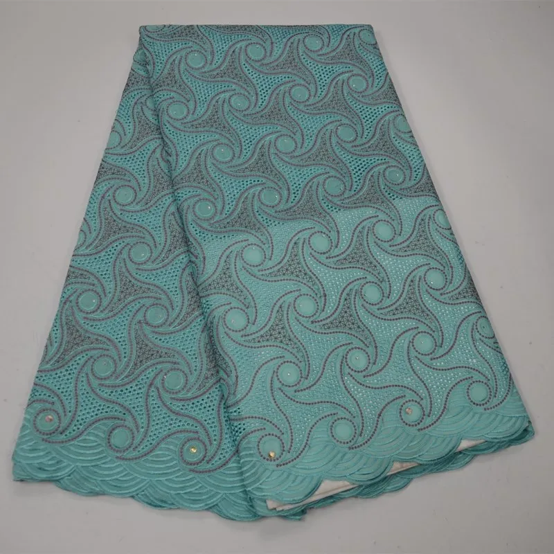 

Nigeria Style Swiss Lace Fabrics Arican Cotton Lace Fabrics Material Swiss Cotton Lace Material For Cloth