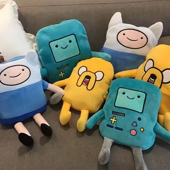 

Cartoon Adventure Time Cushion Plush Blanket Comfort Toys Birthday Christmas Gift #1566