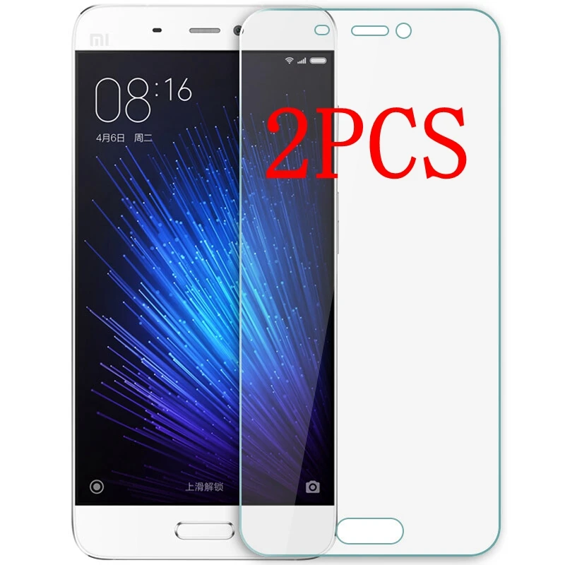 2 шт. закаленное стекло для Xiaomi 5S Mi5s Защитная пленка экрана Mi M5S | Мобильные