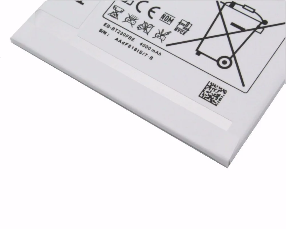 Фотобатарея 1x4000 мАч для планшетов Samsung Galaxy Tab 4 7 0 дюйма Nook T230 T231 T235|battery for samsung|battery