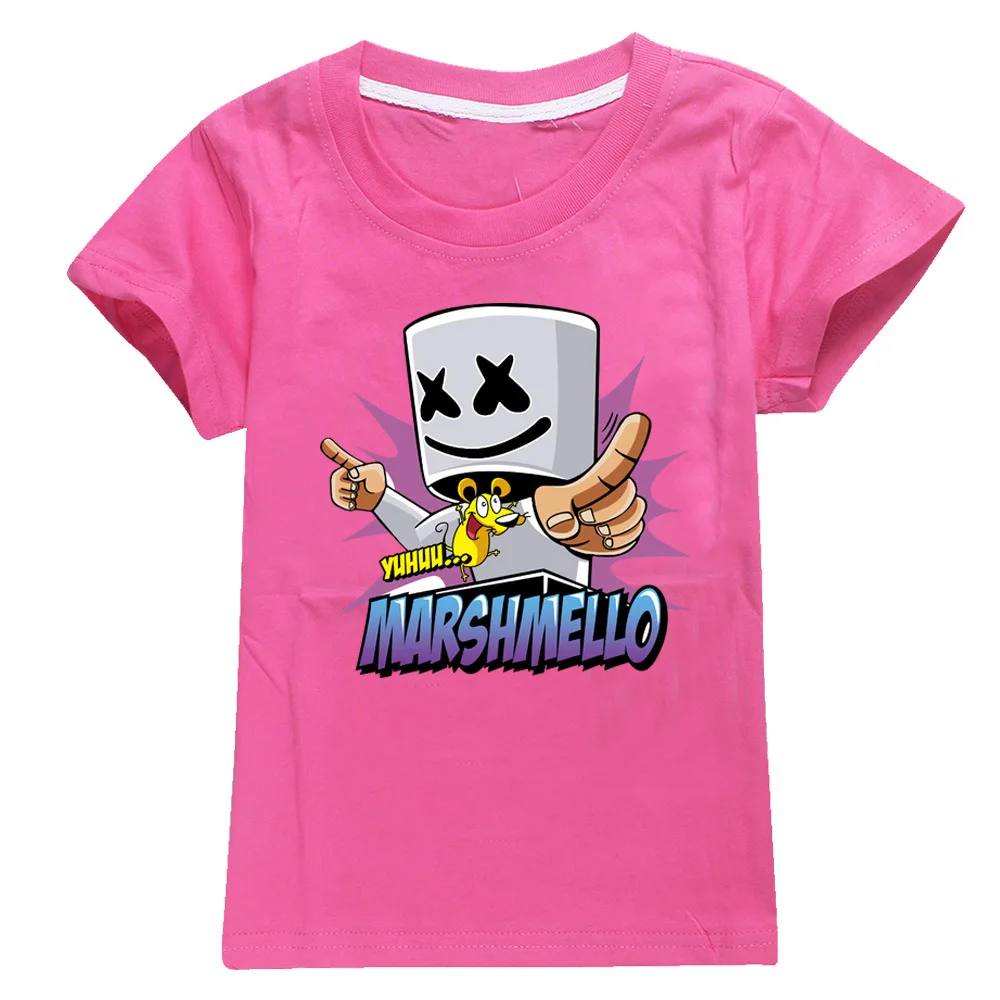 Modis dj marshmello Kids t shirts hoodie clothes Child Black New summer top Short Sleeve T-shirt for Girls Boys 100%cotton Modis dj marshmello Kids t shirts hoodie clothes Child Black New summer top Short Sleeve T-shirt for Girls Boys 100%cotton
