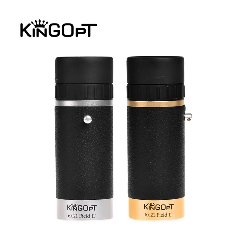 KINGOPT 6X21 Monoculars 1pc Ultra Wide-angle Nitrogen-filled Waterproof Monocular Telescope Metal Body Portable Outdoor Tools KINGOPT 6X21 Monoculars 1pc Ultra Wide-angle Nitrogen-filled Waterproof Monocular Telescope Metal Body Portable Outdoor Tools