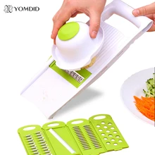 Multifunktionale hackfleisch gemüse Dicer Hobel Obst Cutter ABS Reibe Edelstahl Schäler Einstellbare Reibe küche zugriffs