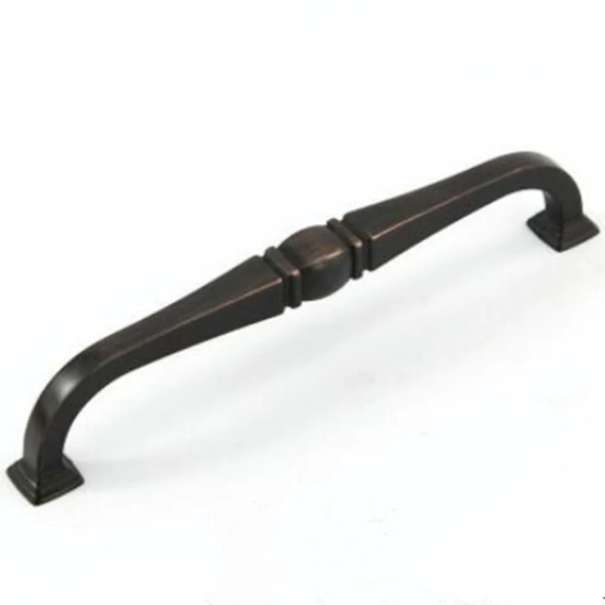 

160mm black antique copper handle red bronze kitchen cabinet wardrobe door handle pull 6.3" dresser cupboard door vintage pulls