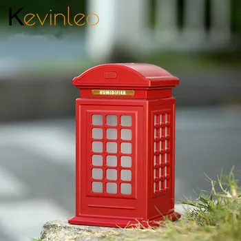 

USB Humidifier Telephone Box Car Diffuse LED Lights Ultrasonic Humidifiers Humificador Aromatherapy Aroma Diffuse for Home 300ML