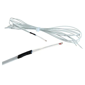 

4pcs Anet 1.1m NTC 3950 thermistor 100k cable Temperature Sensor RepRap Extruder for 3D Printer Mend Hot bed thermistor 1%