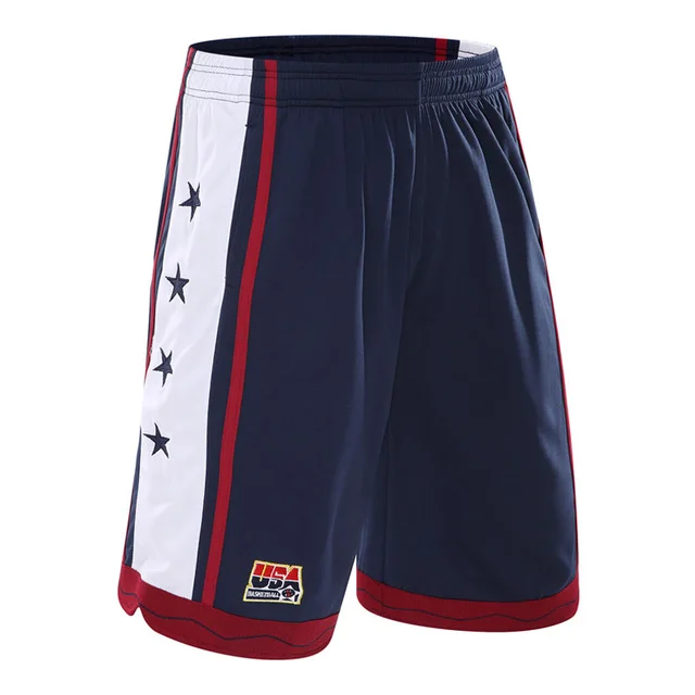 Men's Basketball Shorts Polyester Mesh Sport Running Short Pants Homme Drawstring Gym Joggers
