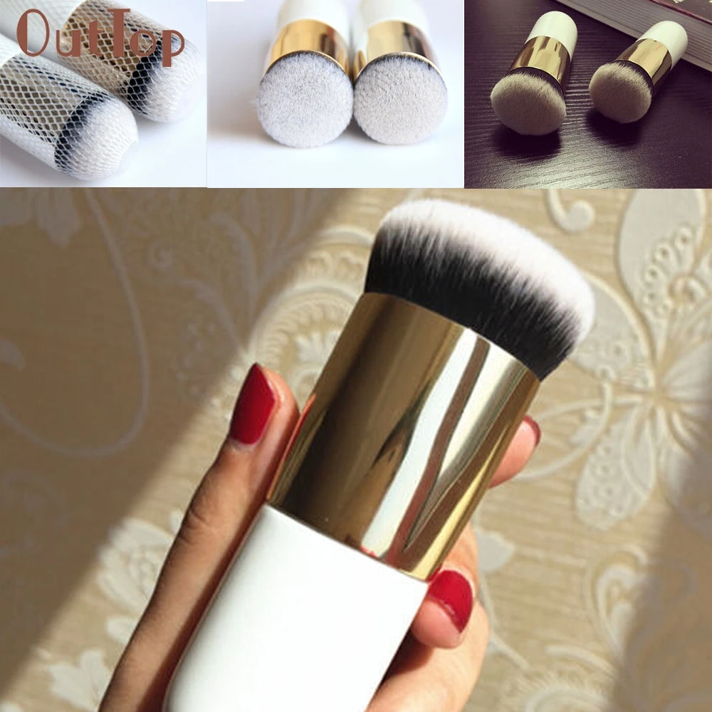 

pincel maquiagem OutTop 1PC Cosmetic Brush Face Makeup Brushes Powder Brush Blush Brushes Foundation Tool Drop Ship Nov6 P30