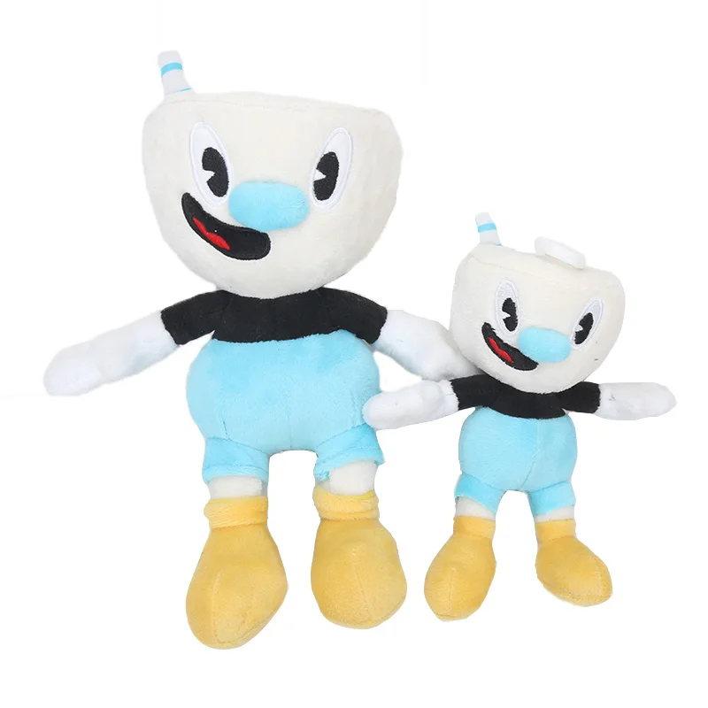 Игра Cuphead & Mugman 15 28 см плюшевая игрушка Mecup And Brocup злого босса легендарная мягкая