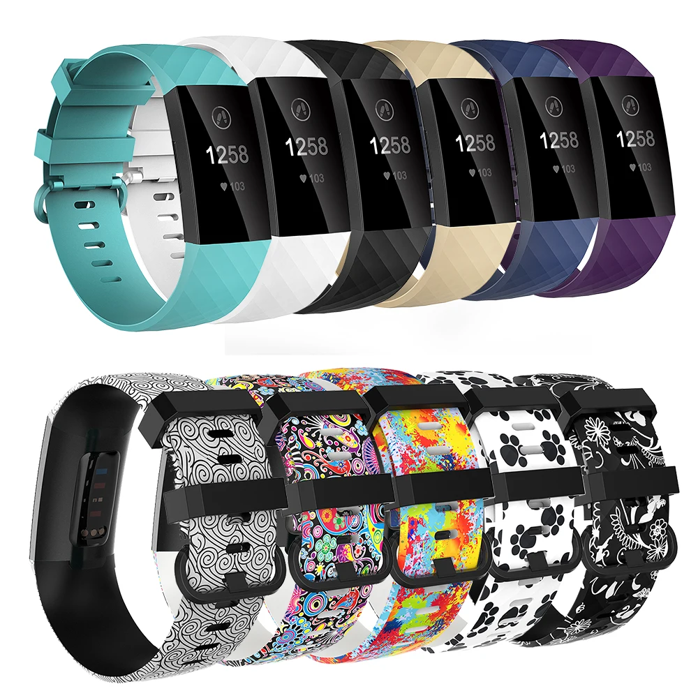  Baaletc Band Replacement For Fitbit Charge 3 Smart Accessories Bracelet Strap For Fitbit Charge 3 B - 32948729546