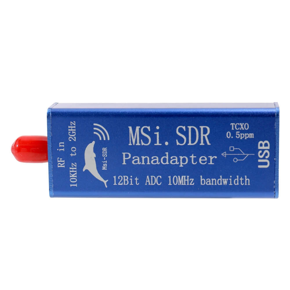 

SDR Receiver MSI.SDR 10kHz to 2GHz Panadapter SDR Receiver 12-bit ADC Compatible SDRPlay RSP1 B9-006 New Broadband Software