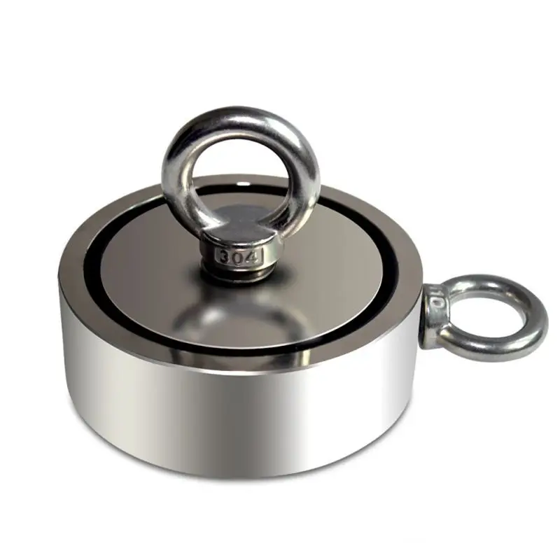 

Super Strong Salvage Neodymium Magnet Pot Fishing Magnet Deep Sea Salvage Fishing Magnetic Hook Magnet Treasure Hunter Holder