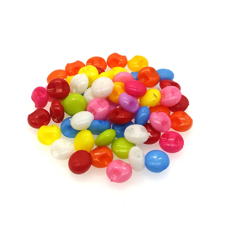 

100Pcs/lot 12mm Round Resin Buttons Sewing Tools Decorative Button Scrapbooking Garment DIY Apparel Accessories