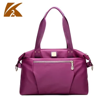 

waterproof nylon messenger bag ladies handbag purple crossbody bags for women shoulder bag beach handbags folding nylon tote bag