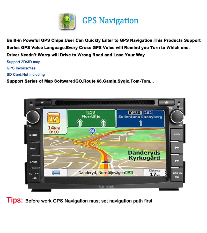 Perfect 2 din Car Radio Car DVD Player Multimedia For Kia Ceed 2010 2011 2012 Venga GPS Glonass Navigation Audio Stereo Head unit Video 2