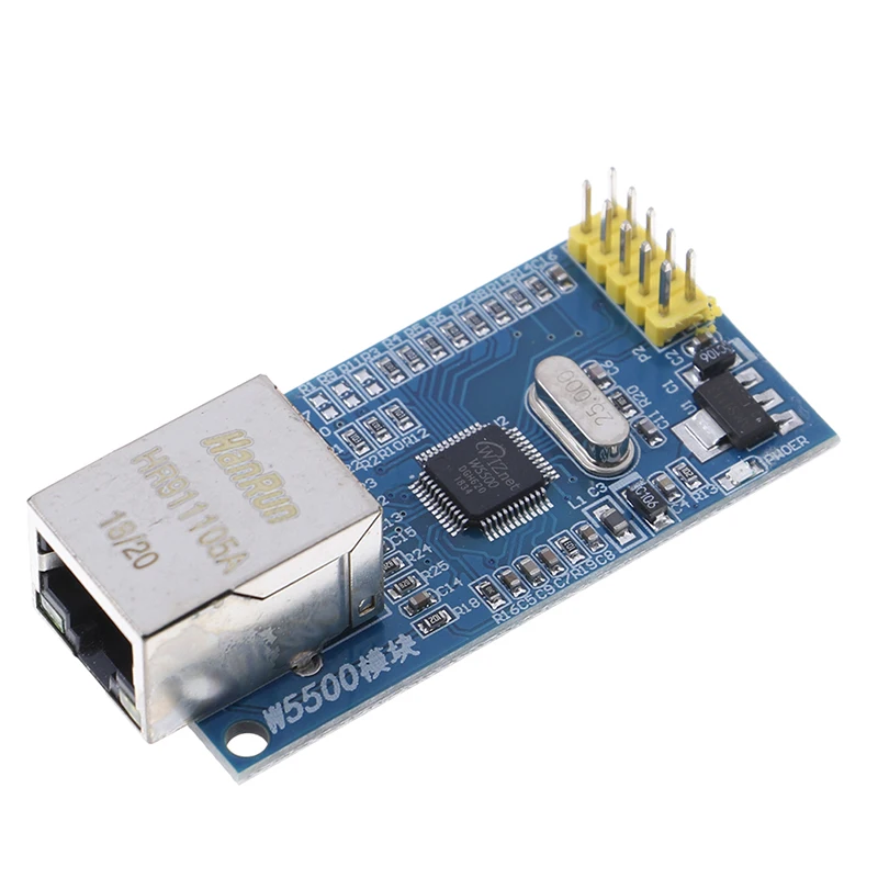 1 шт. W5500 сетевой модуль Ethernet аппаратные средства TCP/IP 51/STM32 микроконтроллер 3 v-5 v