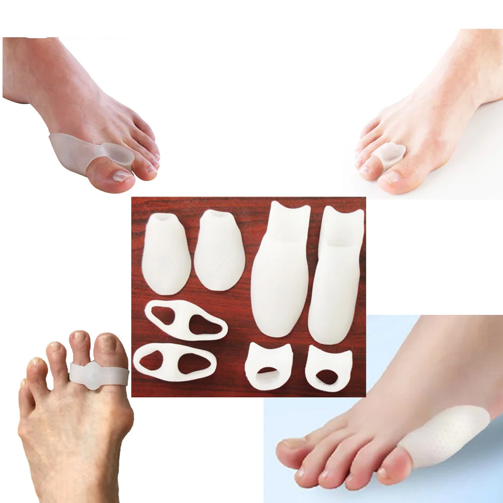 

BunionCare 8 Piece Bunion Pad and Toe tool . Effective as Bunion Corrector & Toe Spacer for Big Toe and Tailor's Bunion D0149