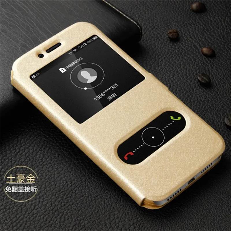 Новый чехол-книжка Искусственная кожа чехлы Чехол для Huawei P8 lite жилье fundas мовиль
