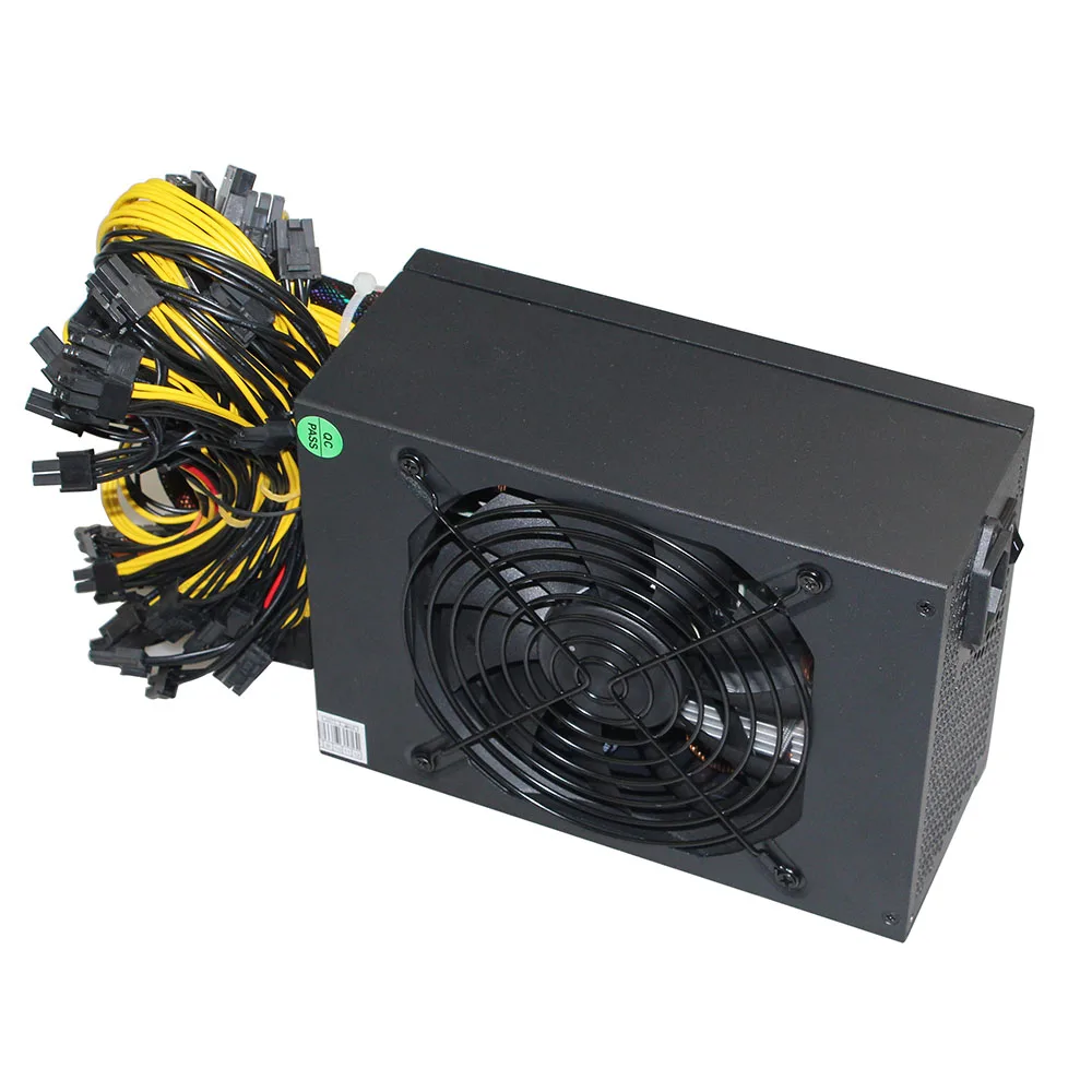 8 GPU PSU التعدين امدادات الطاقة 1800 واط Pc جهاز تعدين بيتكوين R9 380/390 RX 470/480 RX 570 1060 ل Antminer A6 a7 S5 S7 B3 C9 D3 E9