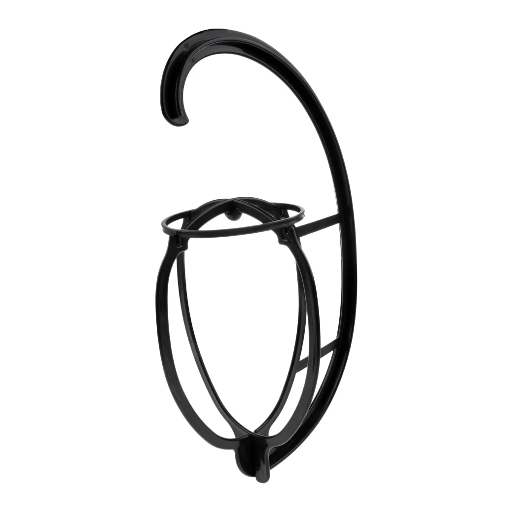Collapsible Plastic Hair Wigs Hanger Display Drying Storage Stand Holder
