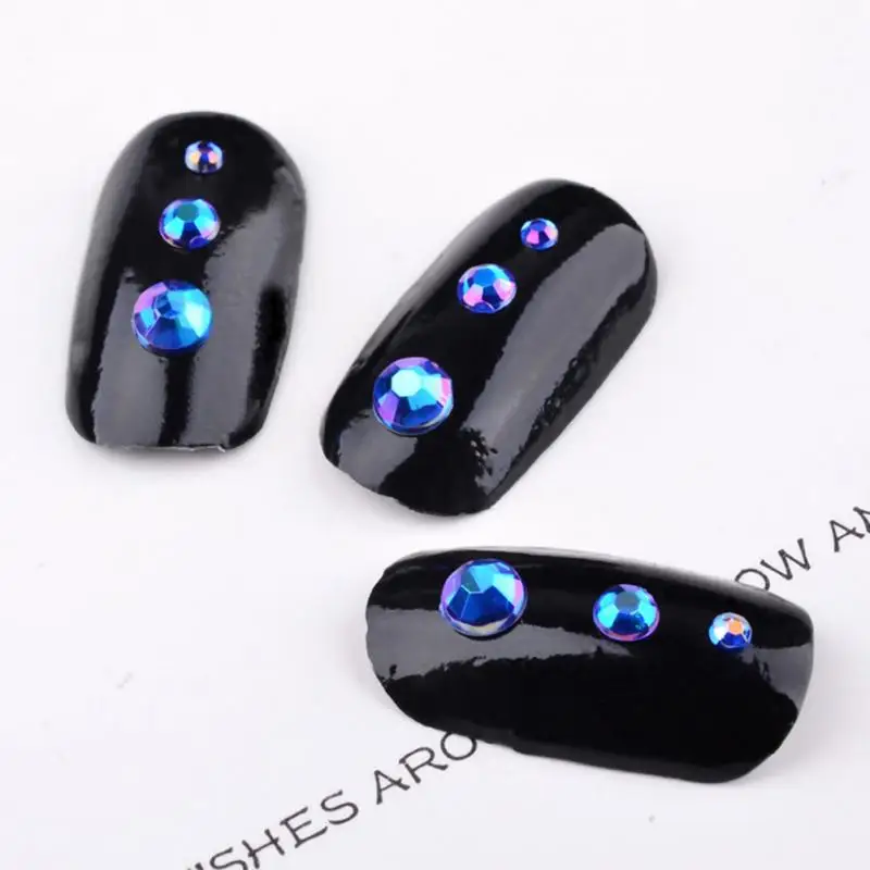 Mix Size Nail Rhinestones Crystal AB Rhinestone Garniture Art Tips Decor Pearl Colorful | Красота и здоровье