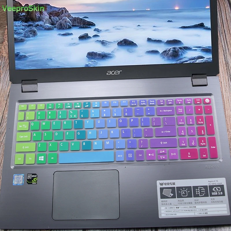 Cubierta de silicona para teclado Acer Aspire 3, A315, 51, 53, 51G, 53G,  A315-51, A315-53G, Ex2520, A315-21/31/32/51/53, A515, A615, 15,6 pulgadas -  AliExpress