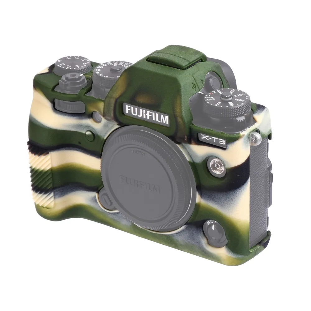 Мягкий силиконовый резиновый защитный корпус для камеры чехол кожа для Fujifilm Fuji X-T3 XT3 камера сумка Защитная крышка
