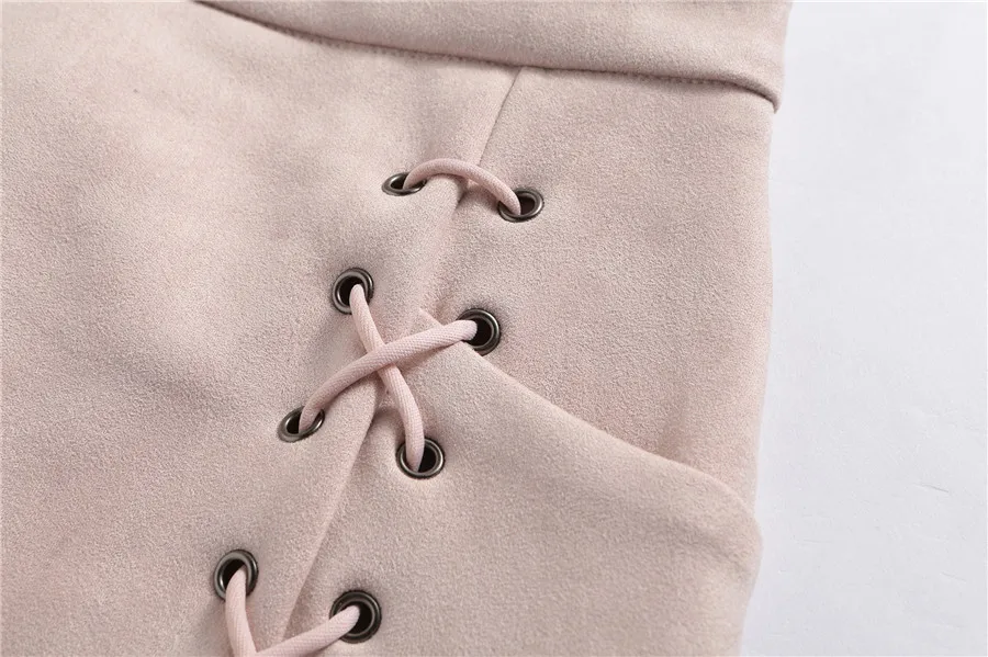 Gladiolus 2019 Skirts Womens Spring Summer Suede Leather Office Lady Pencil Skirt Women Sexy Package Hip Mini Skirt Jupe Femme (25)