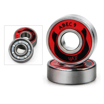 

free shipping roller skates bearing skate board bearing 8*22*7 ABEC-9 7-ball
