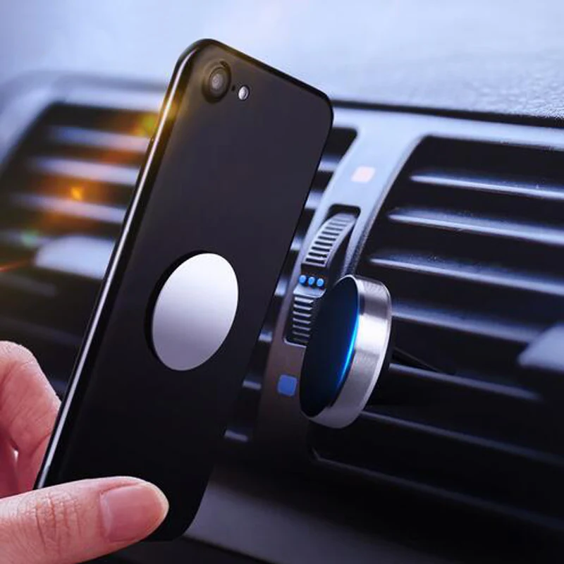 

Mini Car Phone Holder 360 Degree Rotatable Magnetic Mount Stand For Chevrolet Cruze OPEL MOKKA ASTRA J Hyundai Solaris Accent