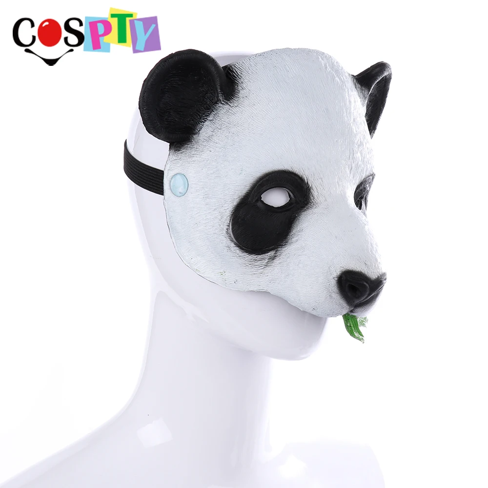 Cospty Mascaras Para Хэллоуин Косплей Карнавал вечерние Реалистичные 3D Животные Половина