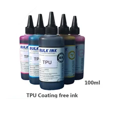 Новое поступление ТПУ чернил 6 бутылка/100 мл для планшетного принтера печать на ПК ABS PU термоусадочный ПВХ кожа бесплатное Покрытие Сделано в Корее