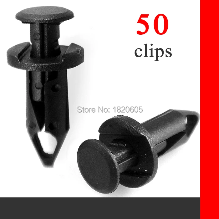 50pc Best Quality Atv Fender Clips Body Rivets For 2009 2012 Polaris Sportsman 400 500 550 600