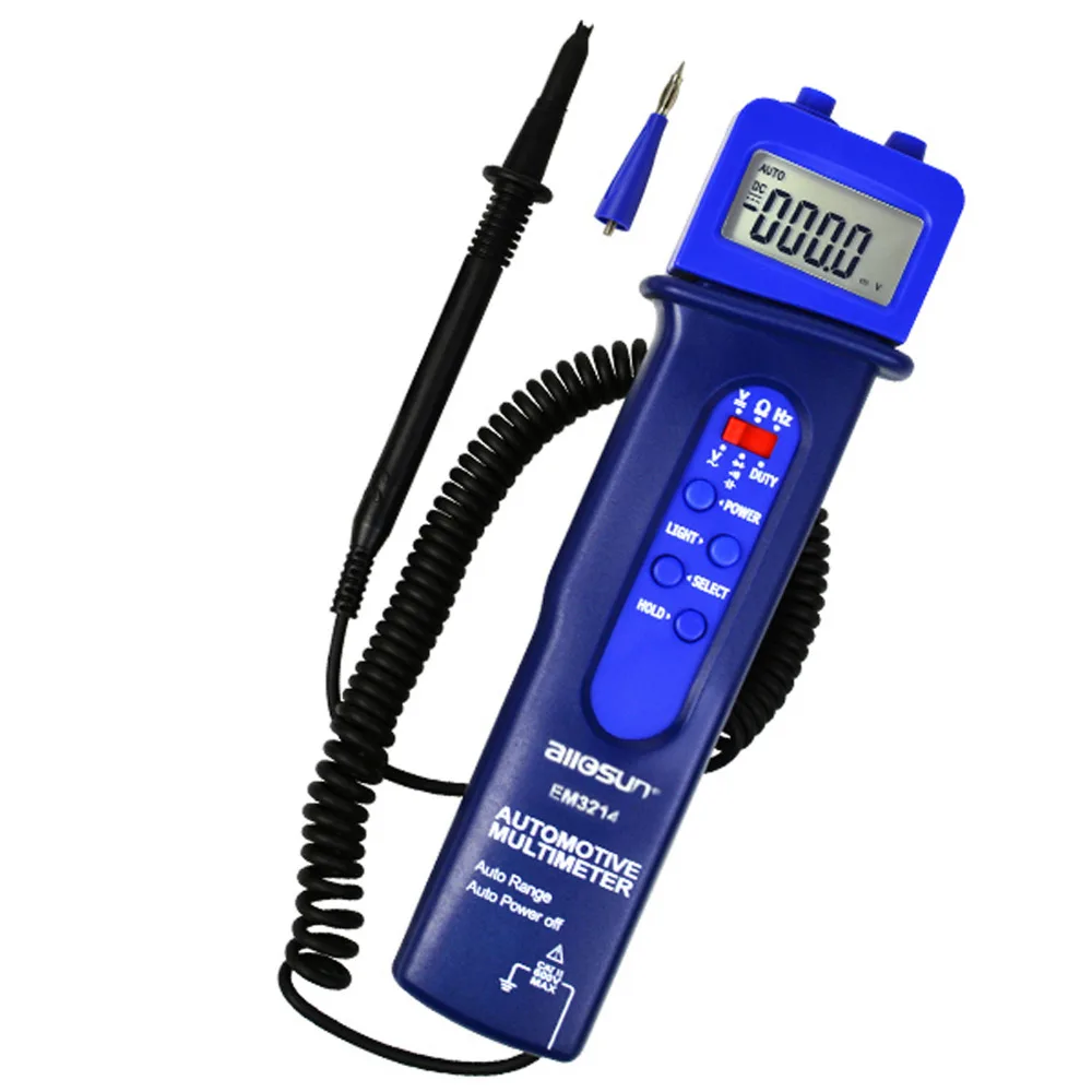 

Digital Automotive Multimeter Vehicle Car Application Tester Test DC/AC Voltage Frequency Resistance Diode