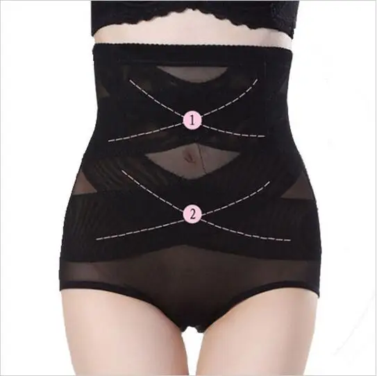Panties Shapewear Panties Seamless Women High Waist Slimming Tummy Control Knickers Pants Pantie Briefs Shapewear Underwear Magic Body Shaper Lady Corset shapewear panties