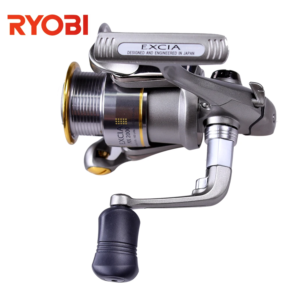 RYOBI EXCIA MX Reel 1000/2000/3000/4000 Original Saltwater Wheel 8+1 BB 4.9:1 Ratio Bass Trout Pike Carp Fishing Spining Reels